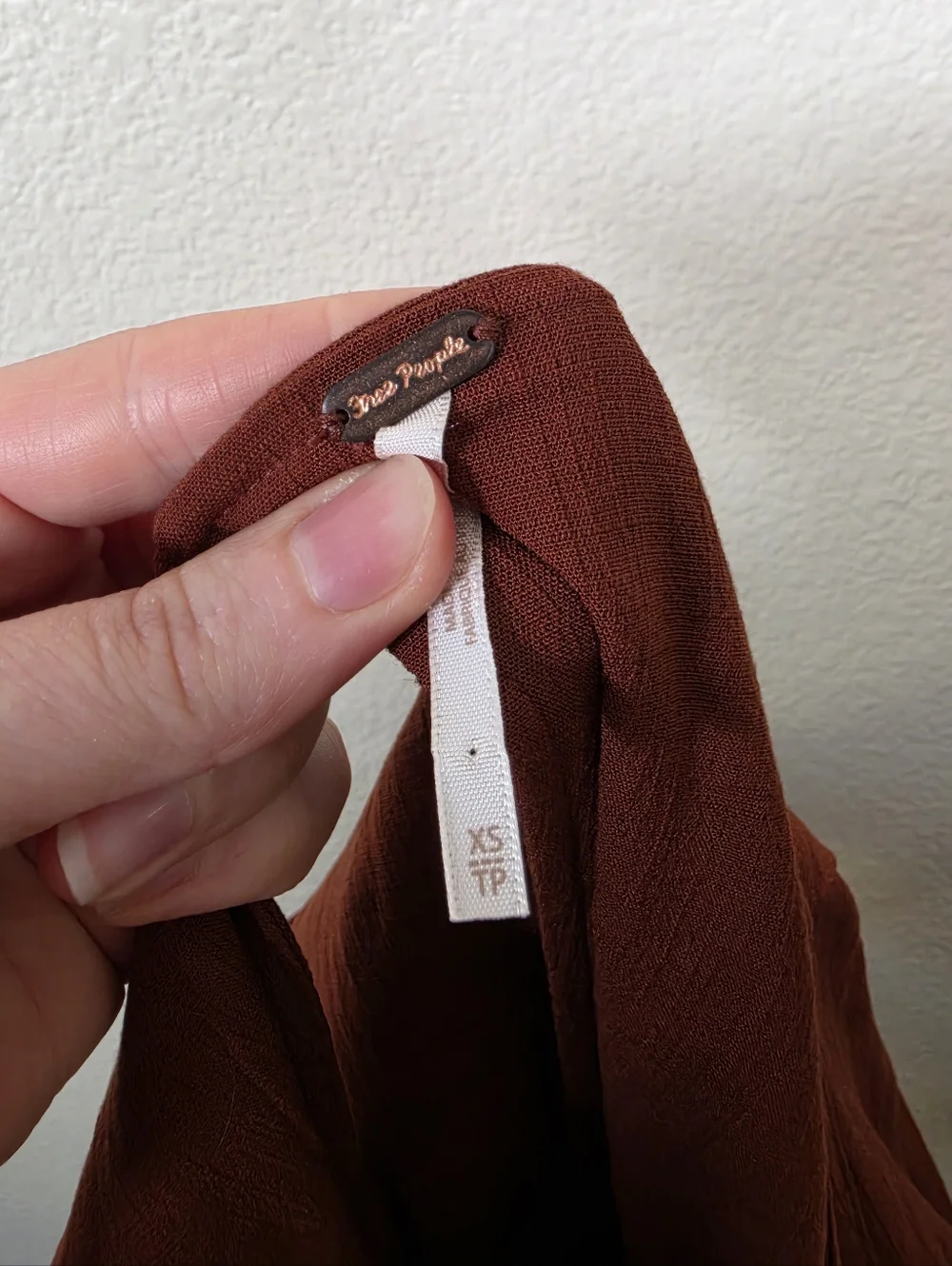 Free People Rust Rough Rider Mini Dress XS - Picture 4 of 6